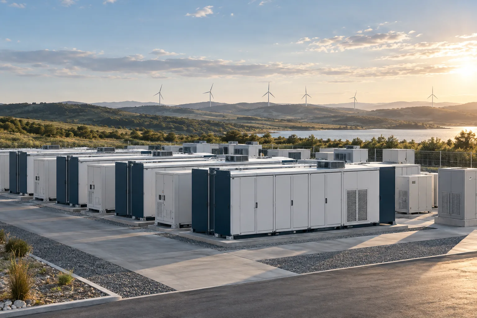Battery energy storage installation concept
